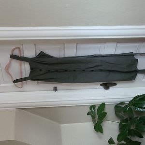 Olive Utility dress